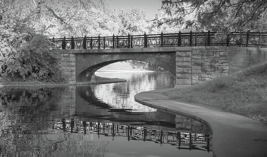 St. Louis Photograph - Benton Park Bridge by Scott Rackers