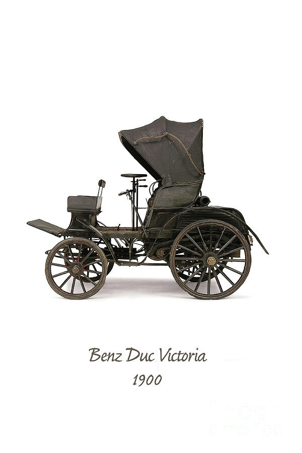 Benz Duc Victoria oldsmobile Mixed Media by Patricia Hofmeester