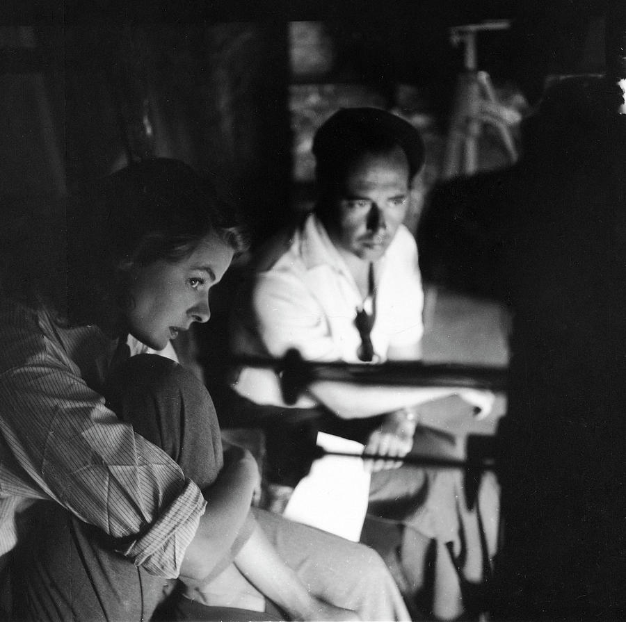 Bergman & Rossellini In Italy For Stromboli Photograph by Gordon Parks