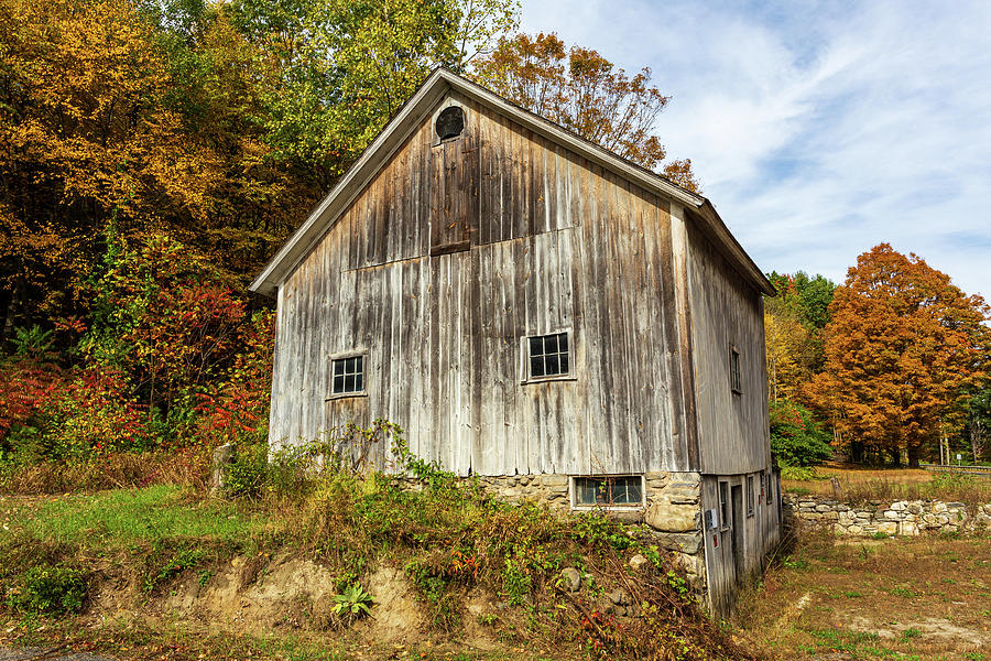 Berkshire Barn Photograph by Bryan Bzdula