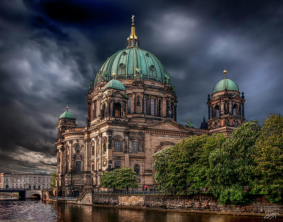 Berlin Cathedral After The Storm Photograph by Endre Balogh
