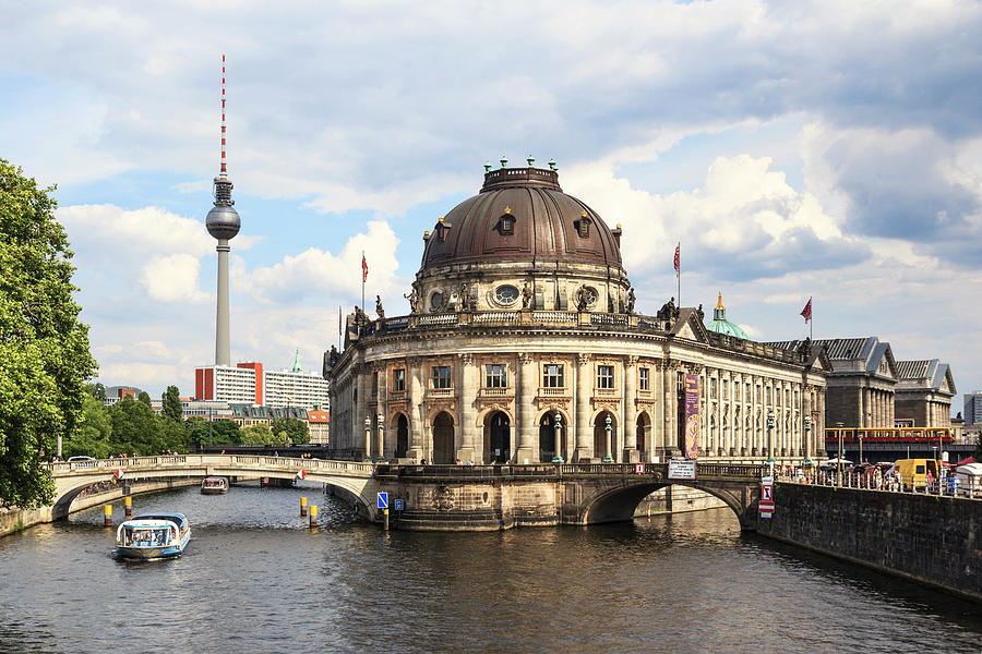 Berlin, Germany Sightseeing Boat Sails Photograph by Miva Stock