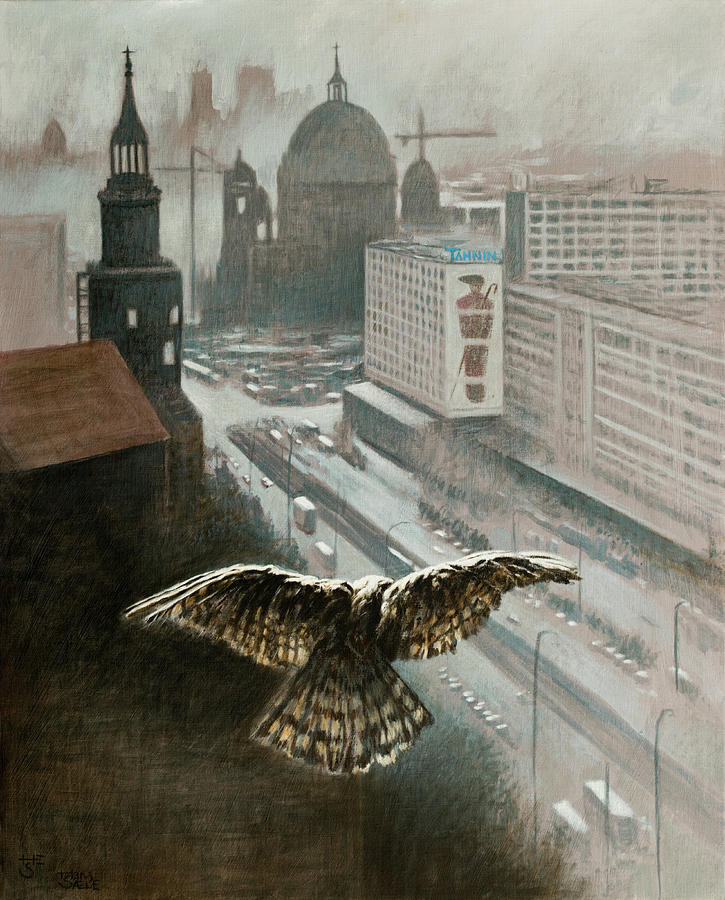 Berlin Revisited Painting by Hans Egil Saele