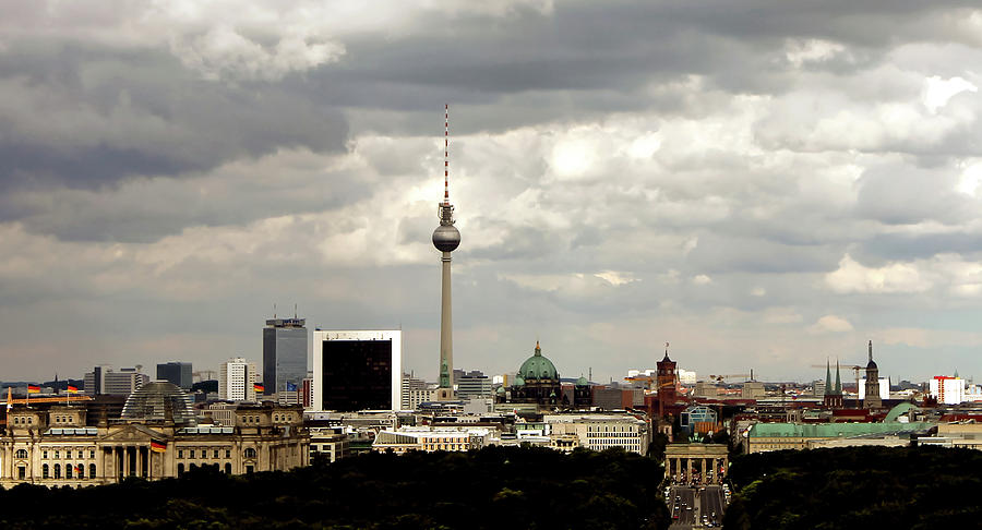 Berlin Skyline Photograph by Jonathan Thompson