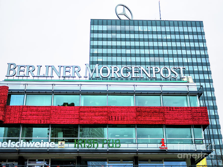 Berliner Morgenpost Building in Berlin Photograph by John Rizzuto