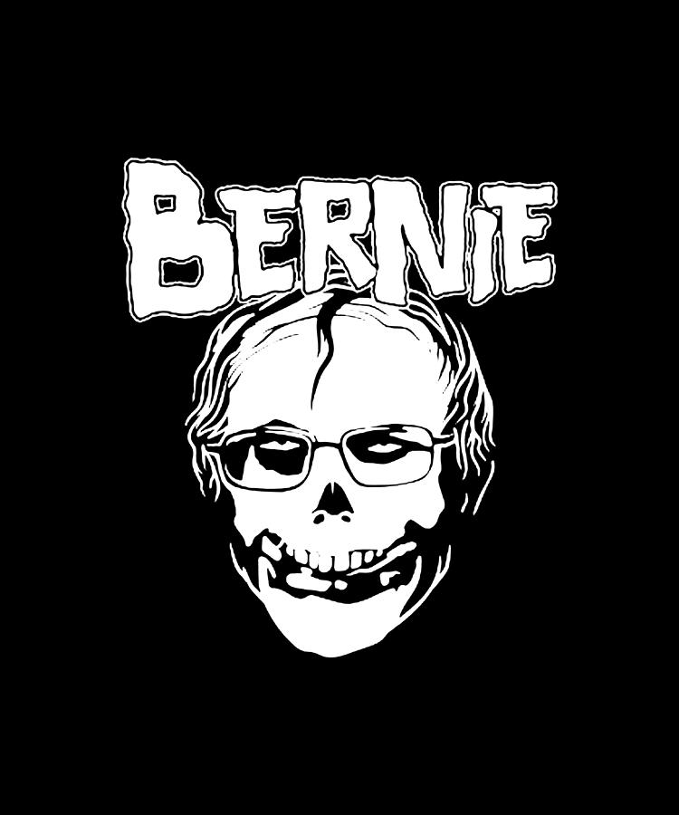 Bernie Sanders Punk Rock Skull Unisex bernie sanders racing by Archer Gow