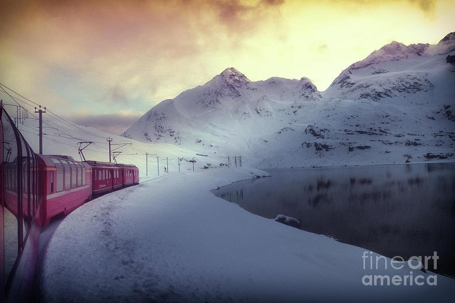 Bernina Express Photograph by Sergio Del Rosso Photography