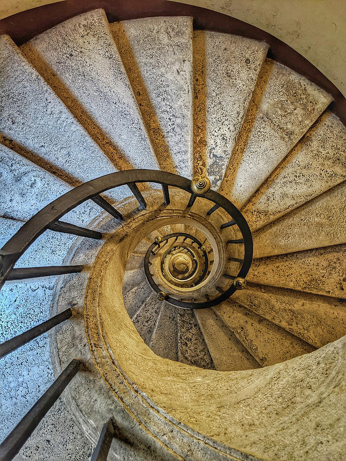 Bernini Staircase - Jo Ann Tomaselli Photograph by Jo Ann Tomaselli