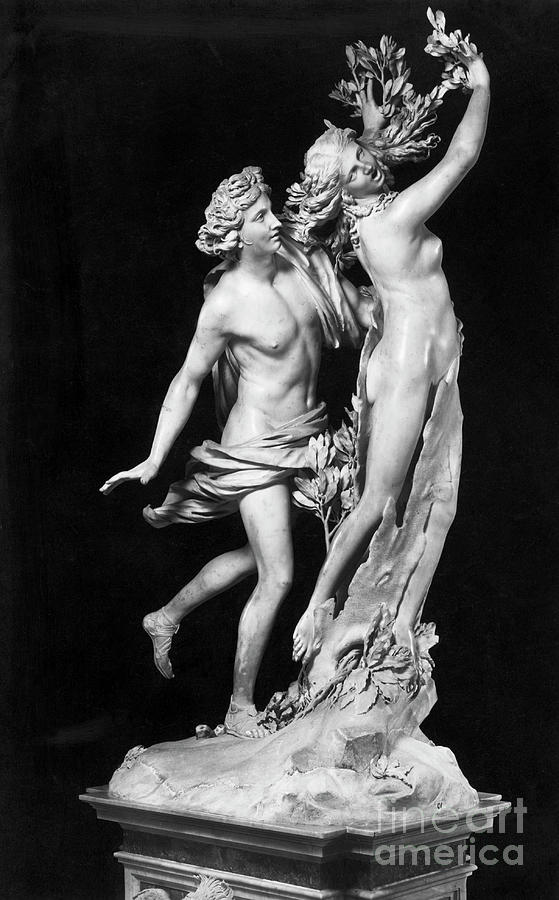 Berninis Sculpture Apollo And Daphne Photograph by Bettmann