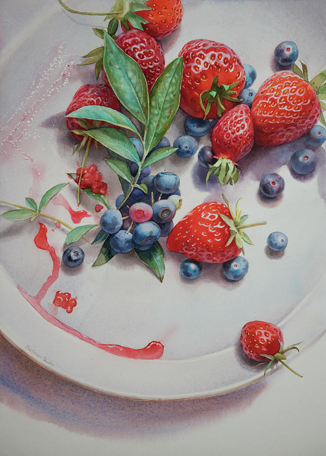 Strawberry  - Berries Bliss by Svetlana Orinko