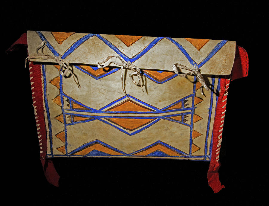 Berry Bag, Arapaho Tribe Photograph by Millard H. Sharp