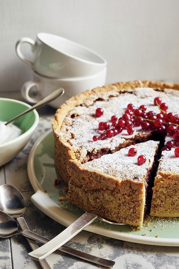 Berry Torte red Currant Cake, Swabia, Germany Photograph by Ulrike Emmert