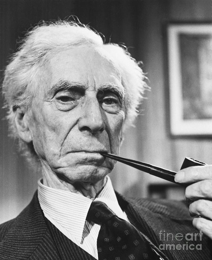 Bertrand Russell Photograph by Bettmann