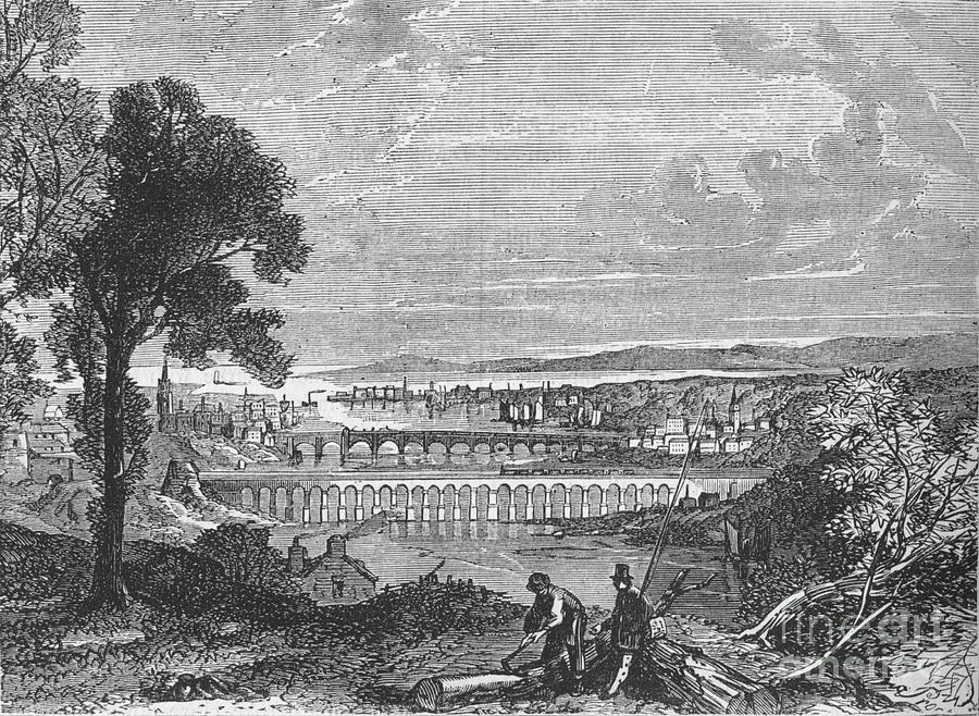 Berwick Drawing by Print Collector