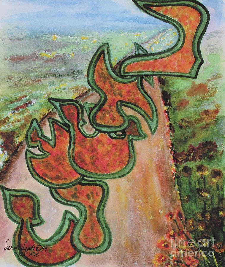 BESHERT  cc19 Painting by Hebrewletters Sl