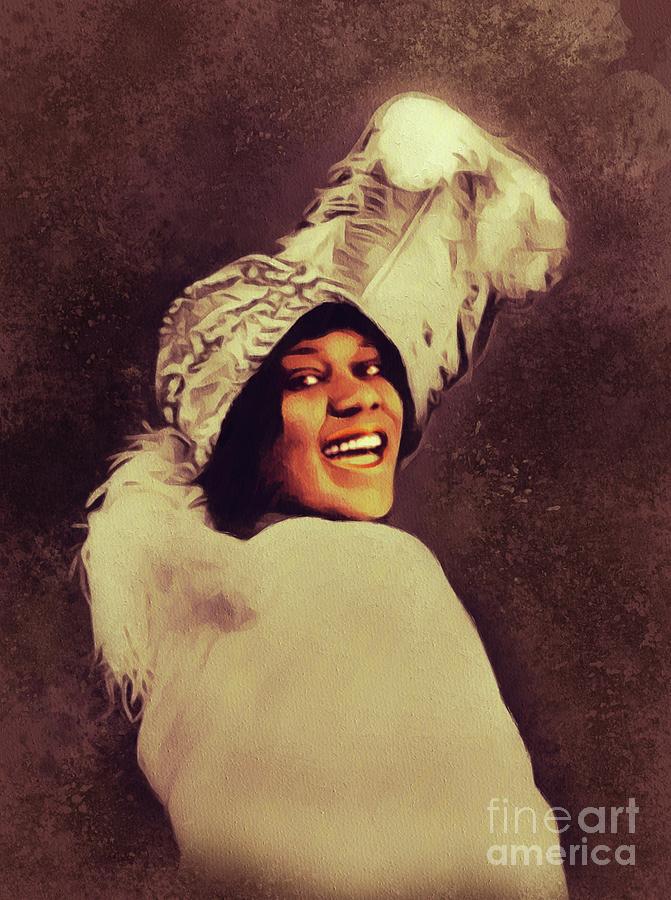 Bessie Smith, Music Legend Painting
