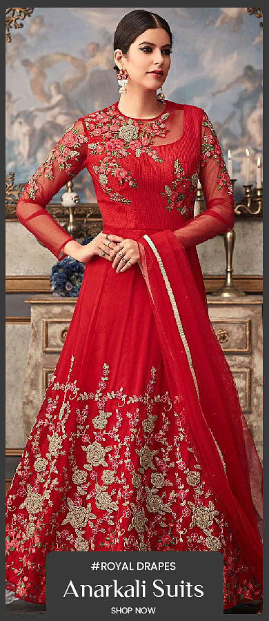 Best anarkali outlet suits