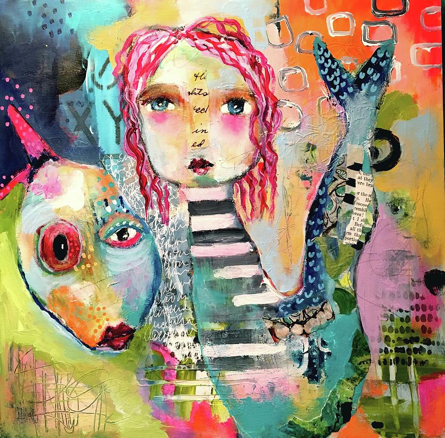 Best Friends Mixed Media by Shannon Beesley | Fine Art America