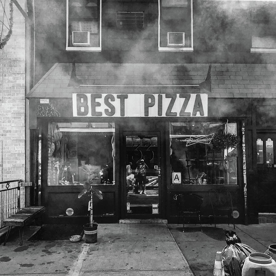 Architecture Photograph - Best Pizza by Michael Gerbino
