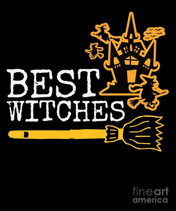 best witches Halloween Scary Creepy Spooky Digital Art by TeeQueen2603 ...