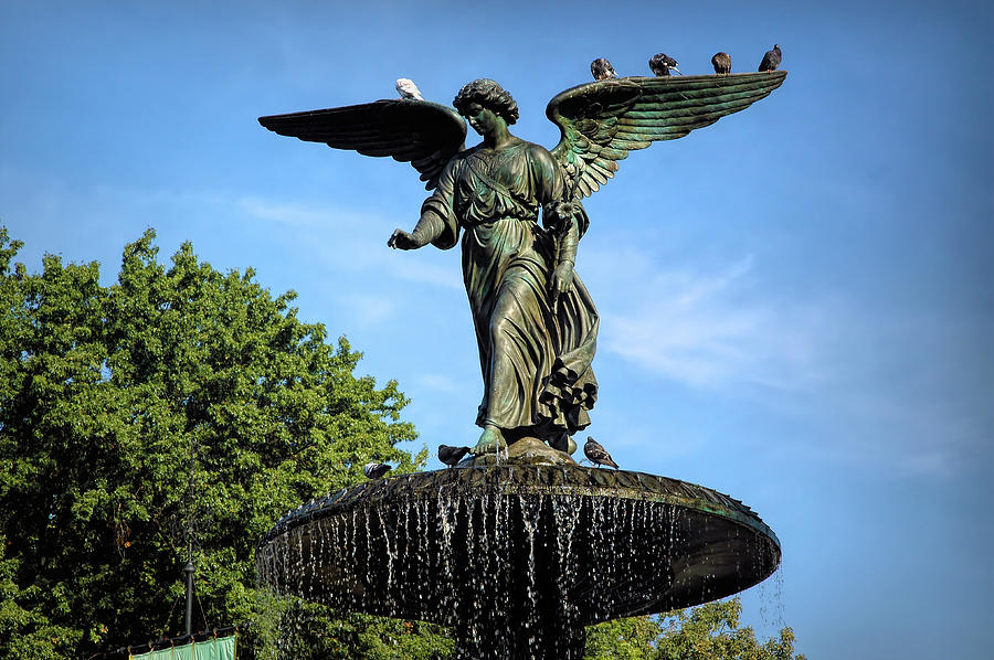 Bethesda Fountain Photograph by Paul Coco - Pixels