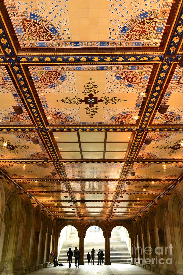 Bethesda Terrace Arcade, an architectural marvel in Central Park Bethesda  Terrace Arcade is the arched, interior walkway in the center of…