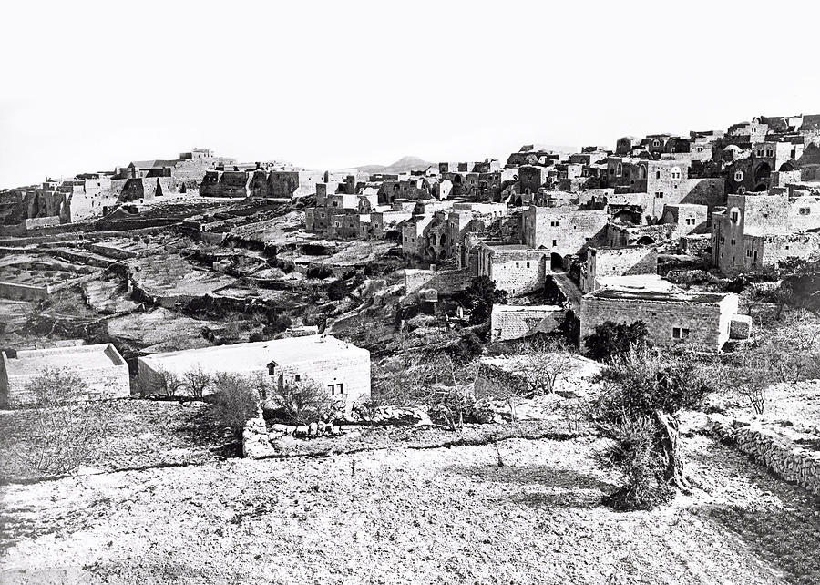 Bethlehem 1868 Photograph by Munir Alawi