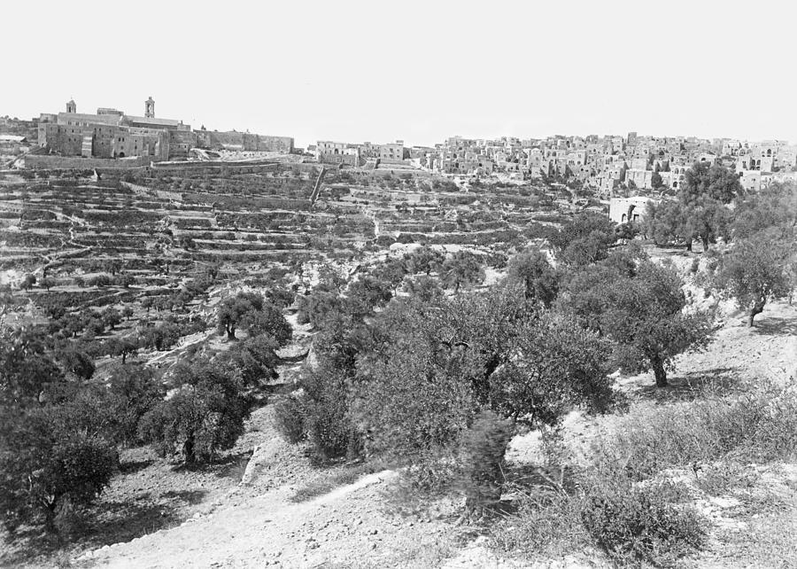 Bethlehem 1886 Photograph by Munir Alawi