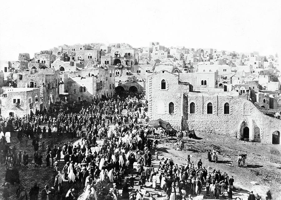 Bethlehem 1889 Photograph by Munir Alawi