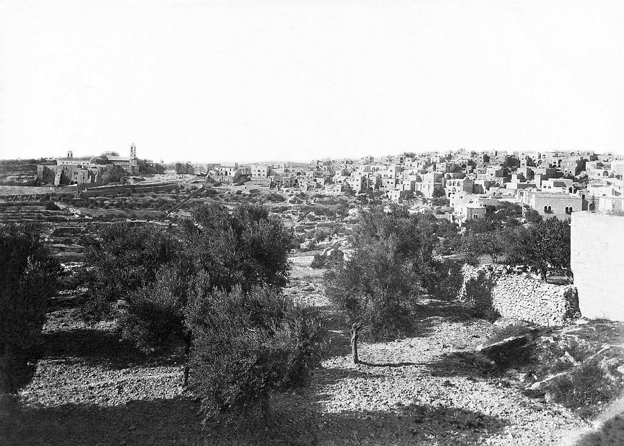 Bethlehem 1895 to 1915 Photograph by Munir Alawi