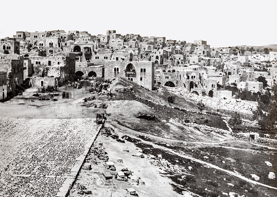 Bethlehem Before 1860 Photograph by Munir Alawi