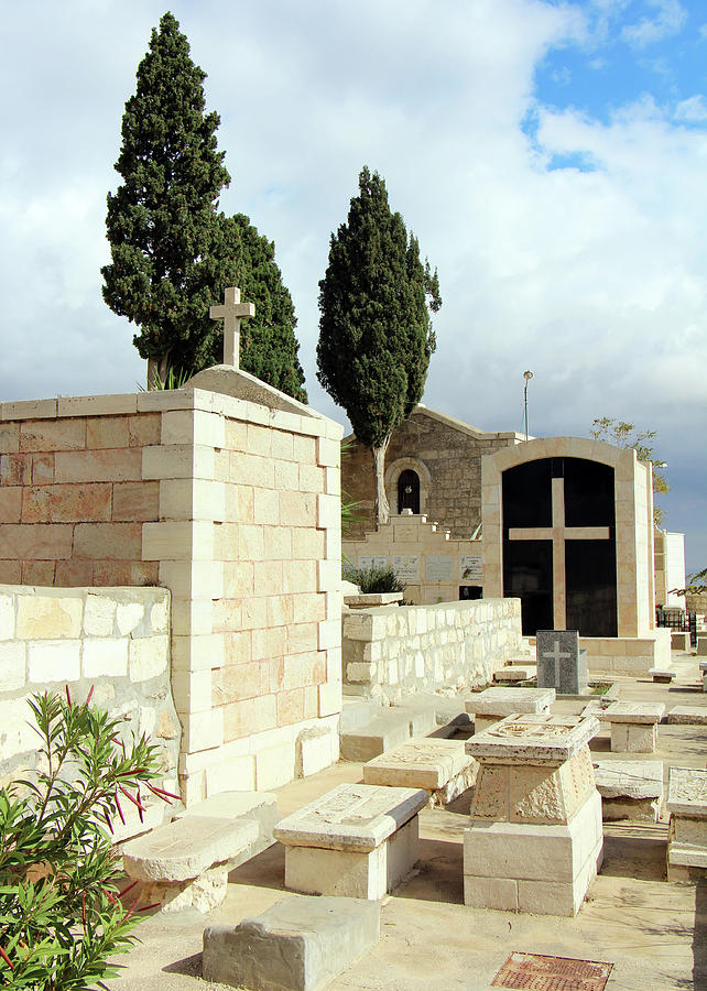 Bethlehem Cemetery Photograph by Munir Alawi