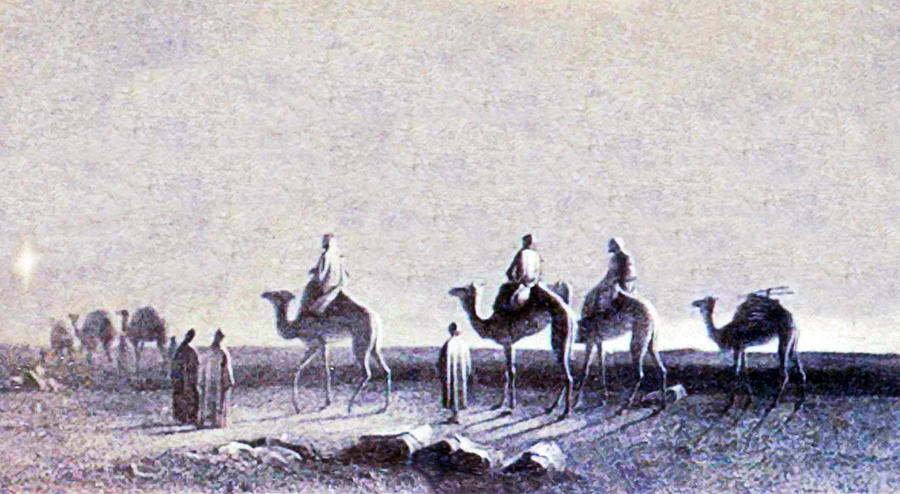 Bethlehem in 1860 Photograph by Munir Alawi
