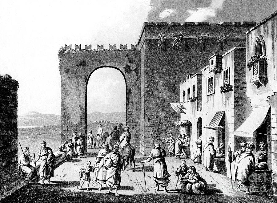 Bethlehem, Israel, C1st Century, 1830 Drawing by Print Collector