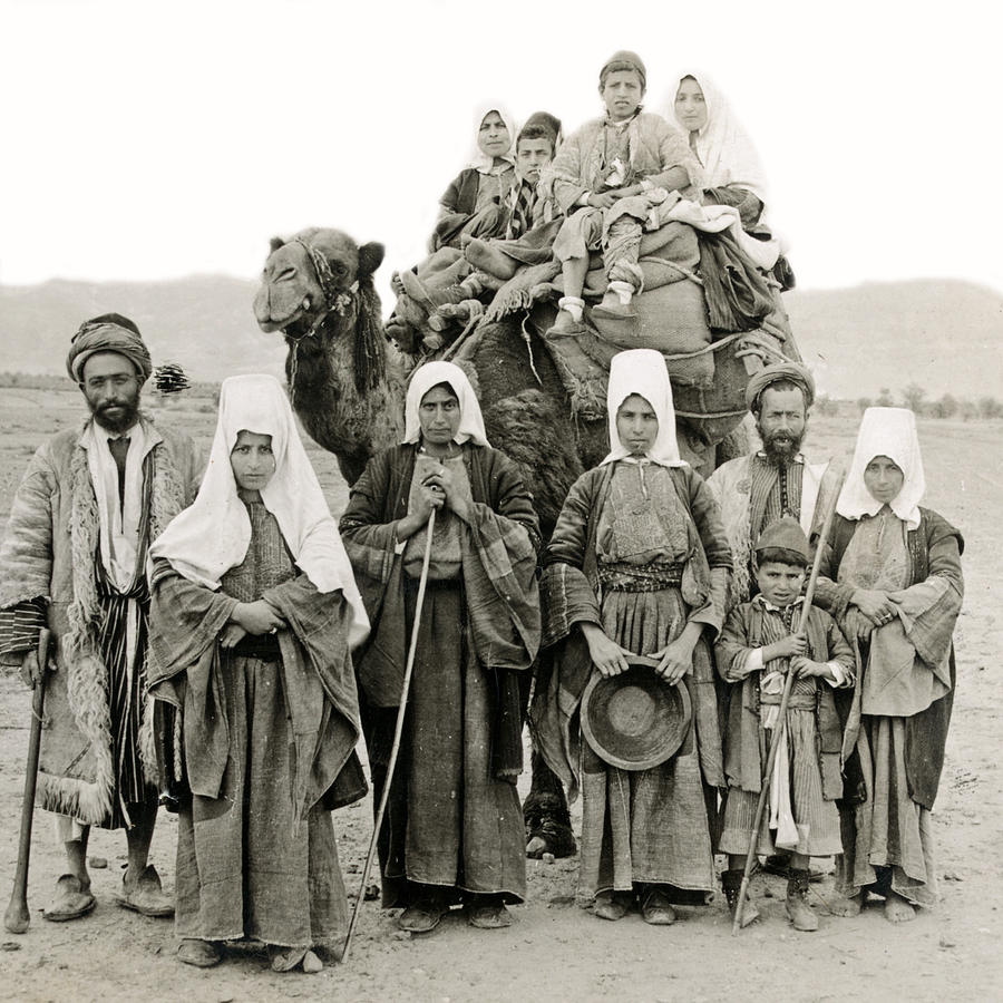 Bethlehem Natives in 1919 Photograph by Munir Alawi