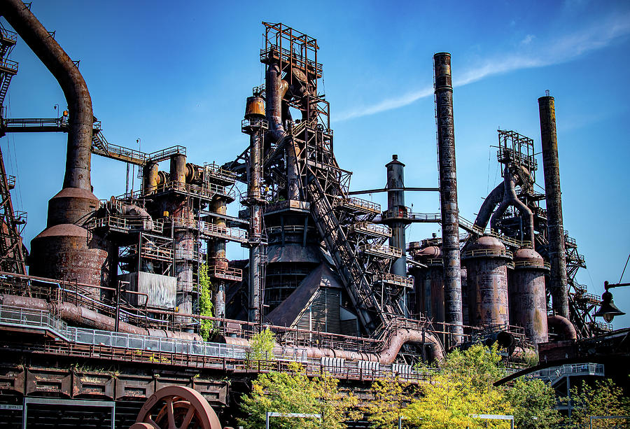 Bethlehem Steel Still Standing Photograph by Rose Guinther - Fine