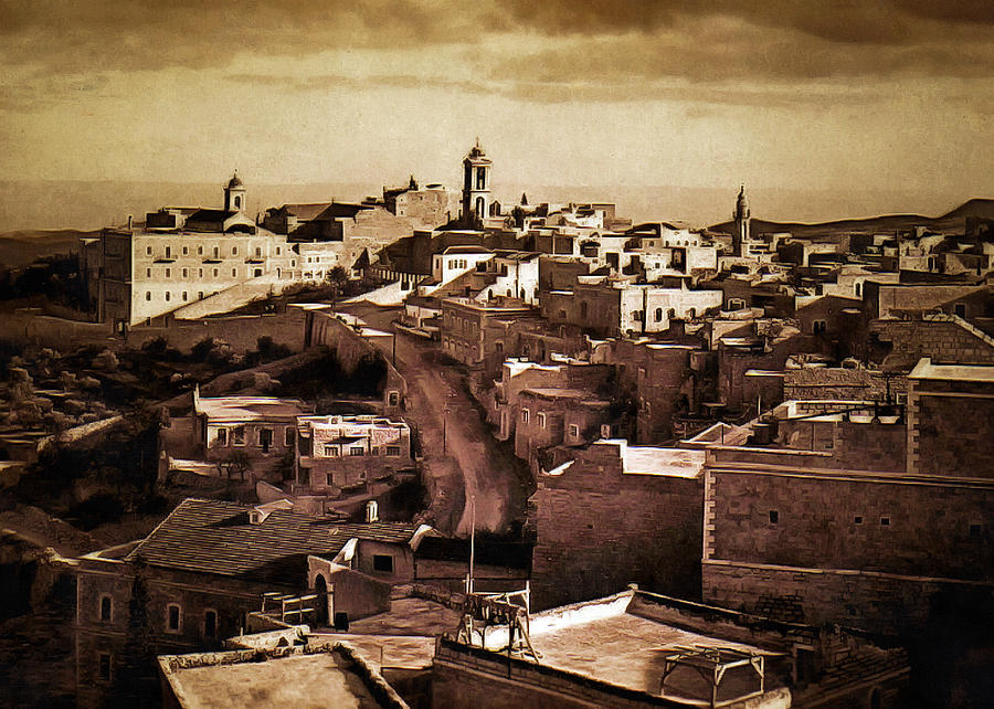 Bethlehem Winter in 1940 Photograph by Munir Alawi