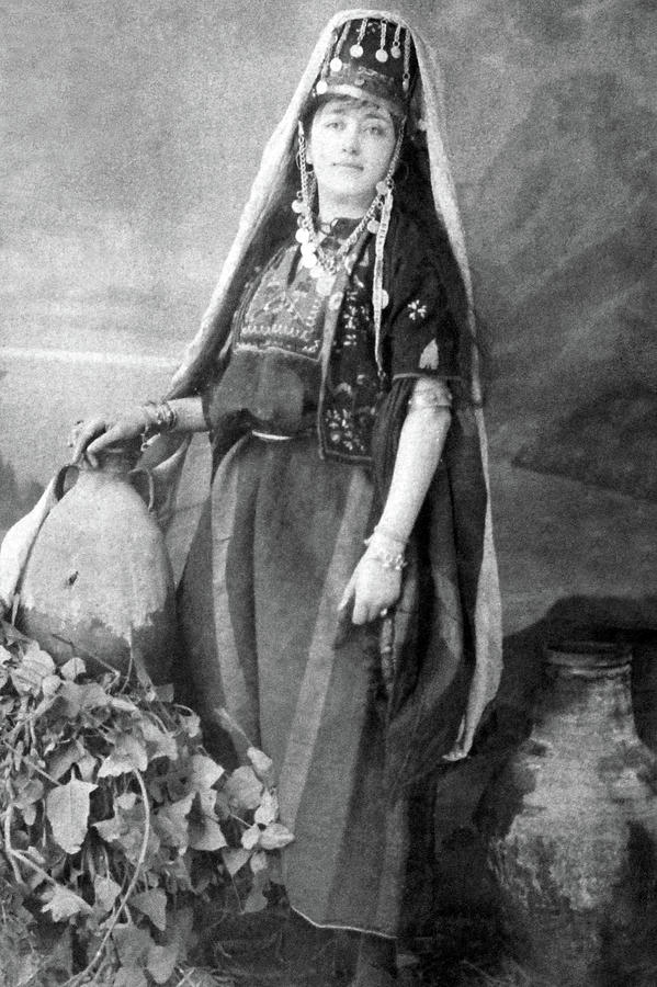 Bethlehem Woman in 1889 Photograph by Munir Alawi - Fine Art America