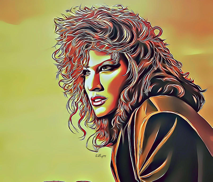 Bette Midler portrait Digital Art by Nenad Vasic - Fine Art America