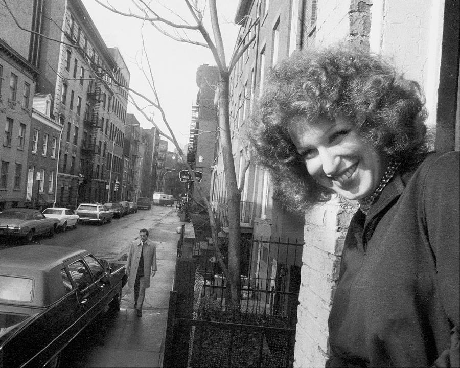 Bette Midler Steps Out Of Her Barrow Photograph by New York Daily News Archive