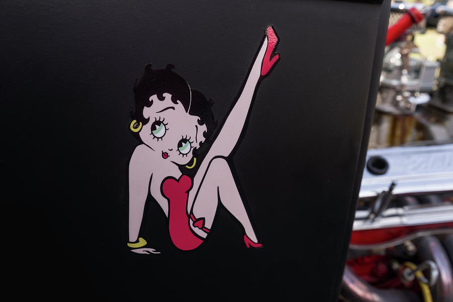 Betty Boop Photograph by Arttography LLC