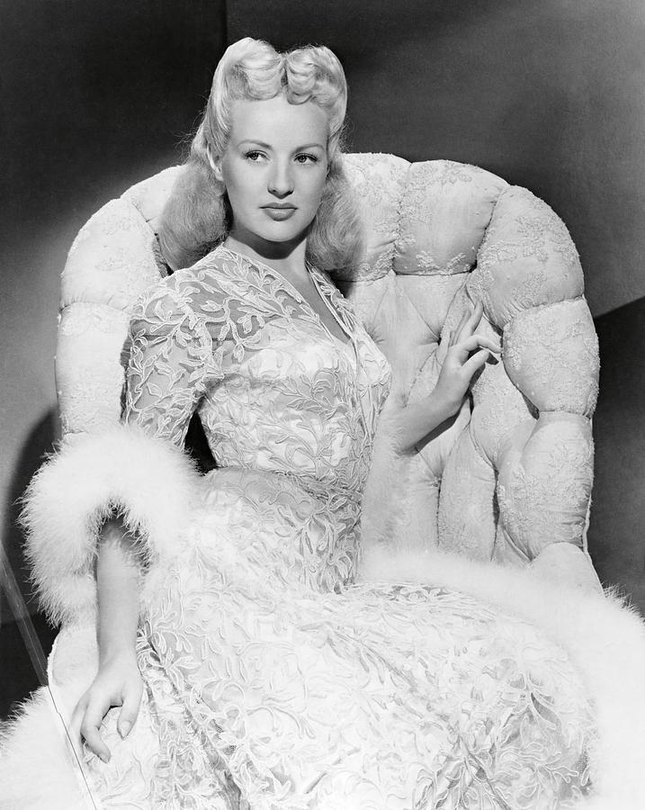 BETTY GRABLE in SPRINGTIME IN THE ROCKIES -1942-. Photograph by Album