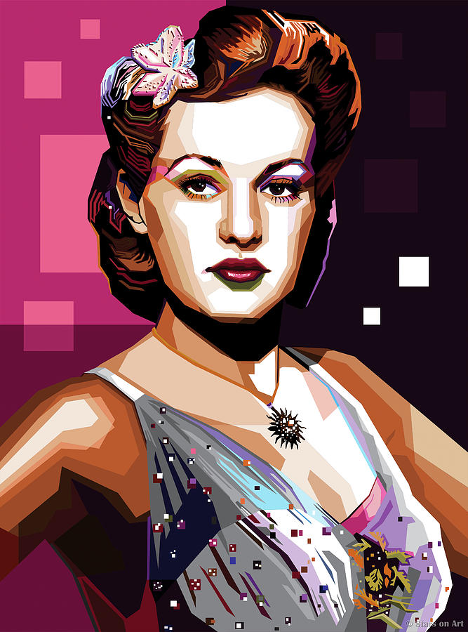 Hollywood Digital Art - Betty Grable by Movie World Posters