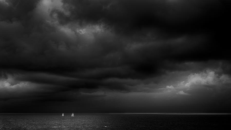 Between Light And Dark Photograph by Greetje Van Son