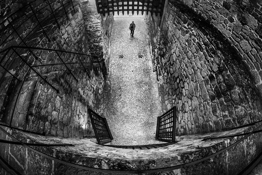 Gate Photograph - Between The Gates by Katarzyna Gritzmann