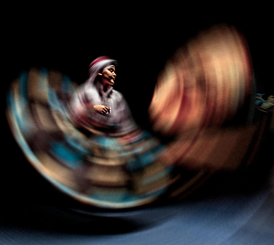 Dancer Photograph - Between Two Worlds by Hanan Elmahmoudy