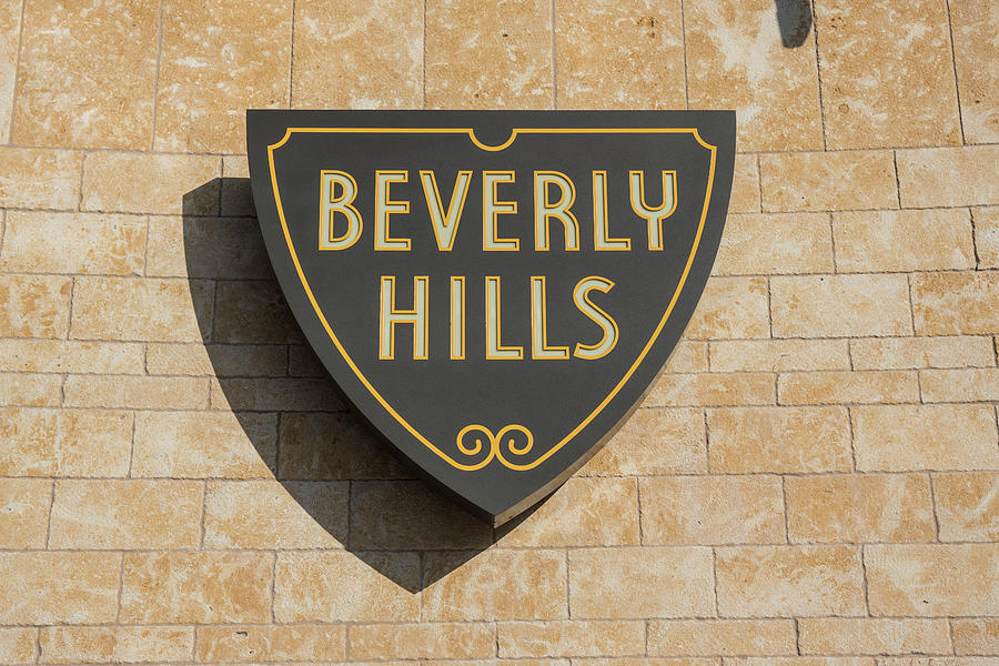 Beverly Hills Sign  Photograph by John McGraw