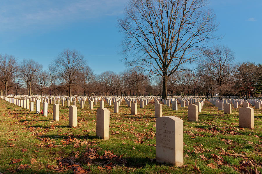 Beverly National Cemetery Photograph by Louis Dallara
