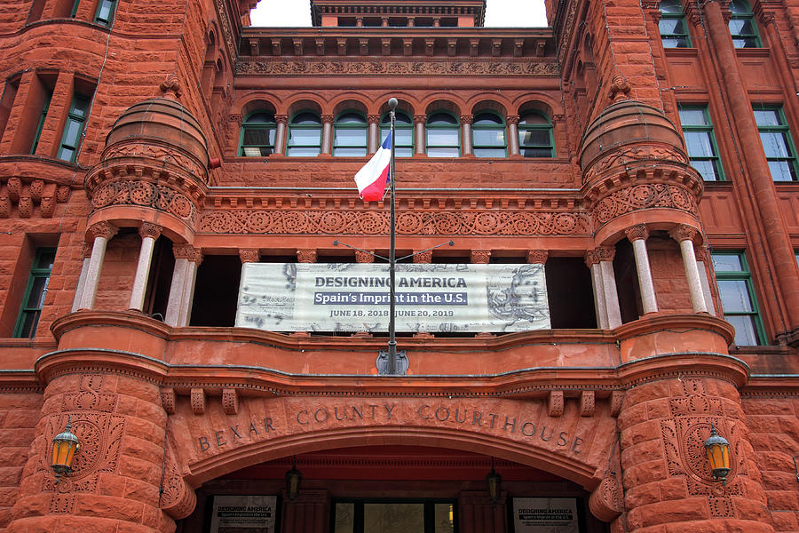 Bexar County Courthouse Photograph by George Taylor