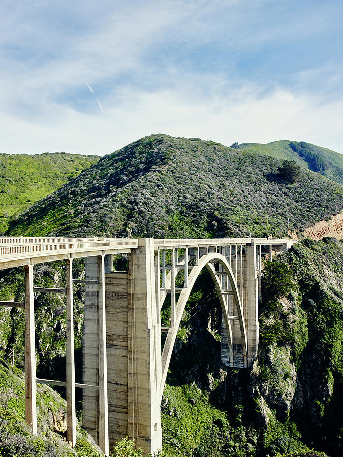 Bexby Bridge On Highway 1, Big Sur, California, Usa Digital Art by Gu ...